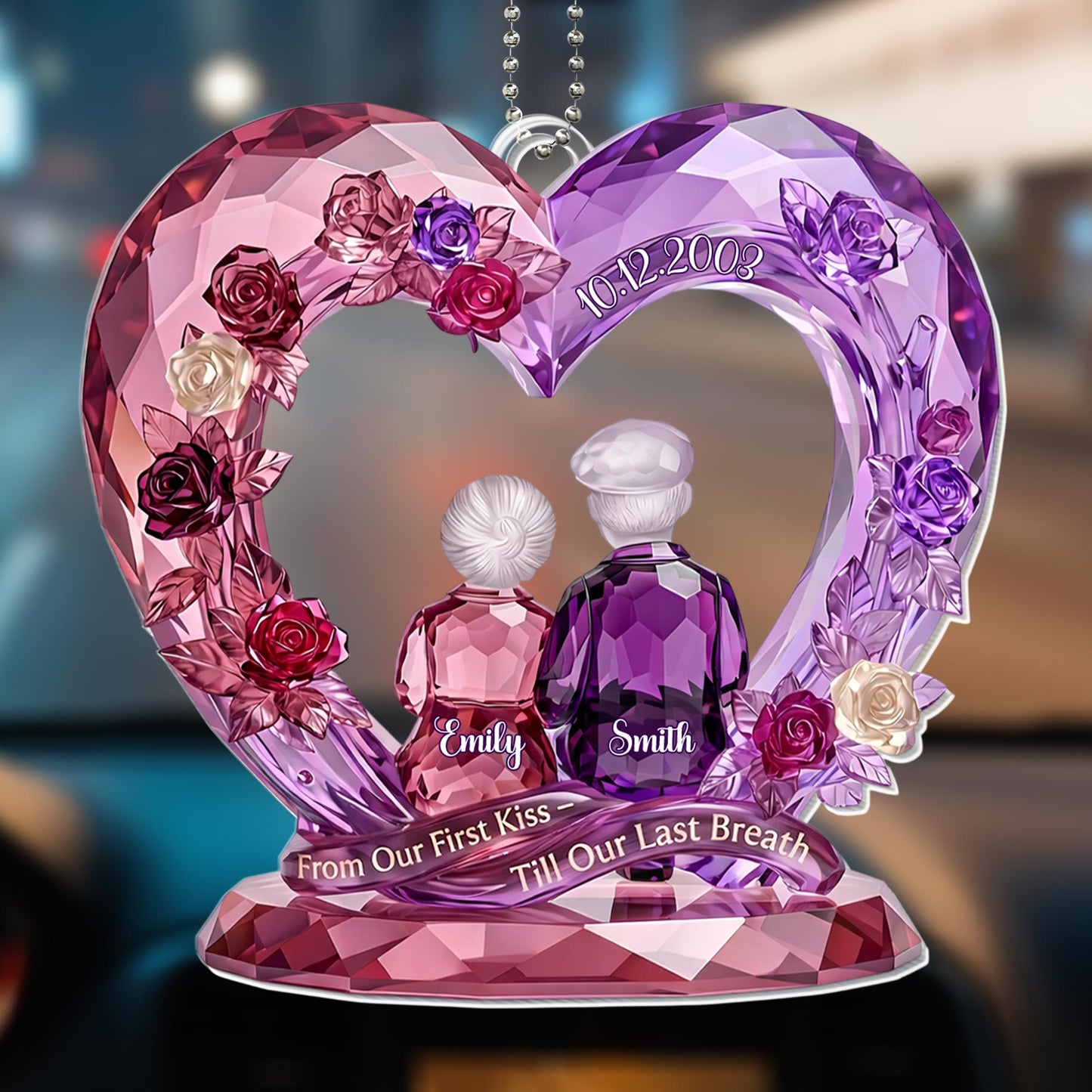 From Our First Kiss, Till Our Last Breath, Heart And Flowers