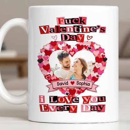 I Love You Every Day With Heart and Photo Frame