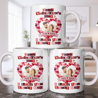 I Love You Every Day With Heart and Photo Frame