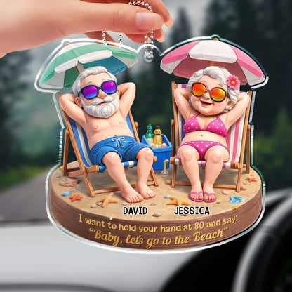 Hold Your Hand At 80, Beach Day With Elderly Couple