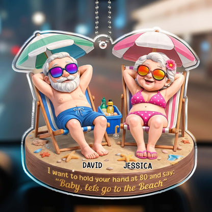 Hold Your Hand At 80, Beach Day With Elderly Couple