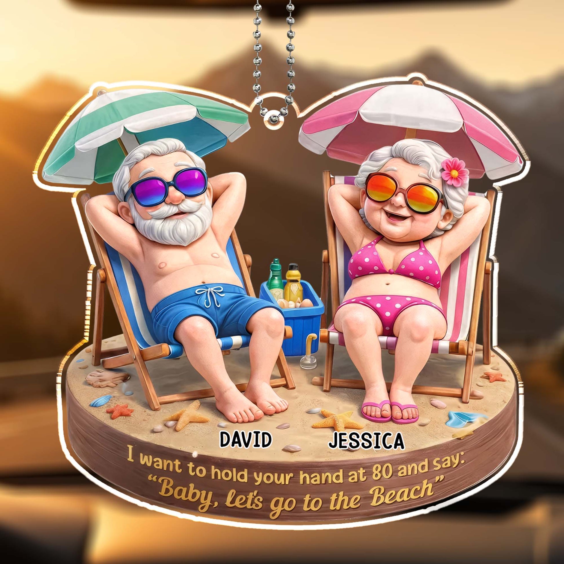 Hold Your Hand At 80, Beach Day With Elderly Couple