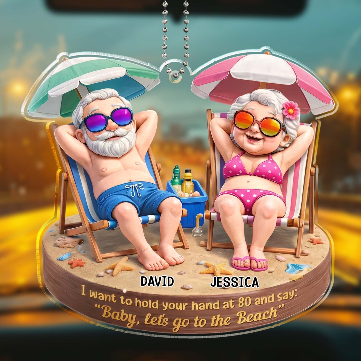 Hold Your Hand At 80, Beach Day With Elderly Couple