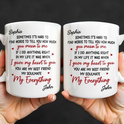 Gave My Heart To You, You Are My Soulmate, With Hearts