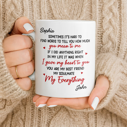 Gave My Heart To You, You Are My Soulmate, With Hearts