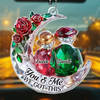 You & Me We Got This With Roses And Couple Figures