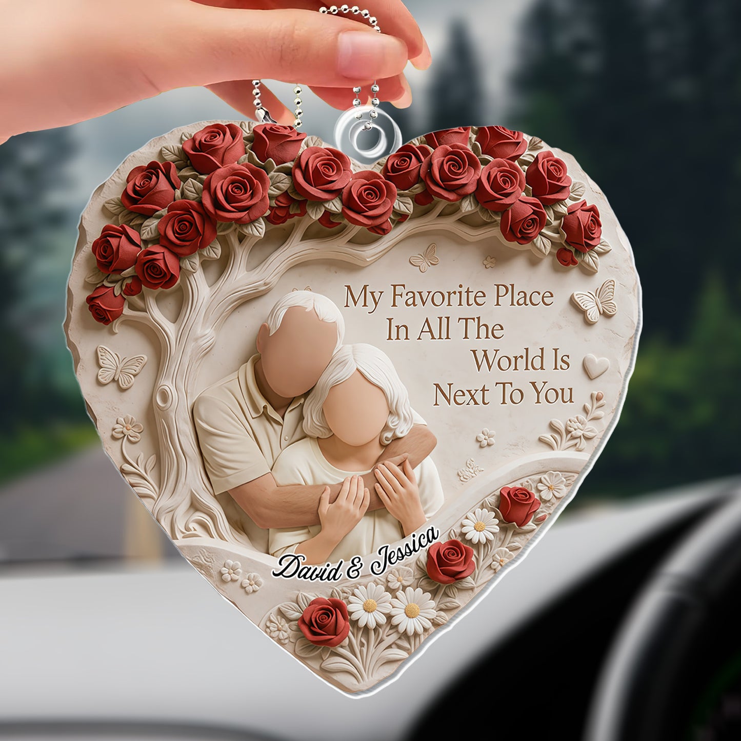 My Favorite Place In All The World Is Next To You, Roses and Hearts