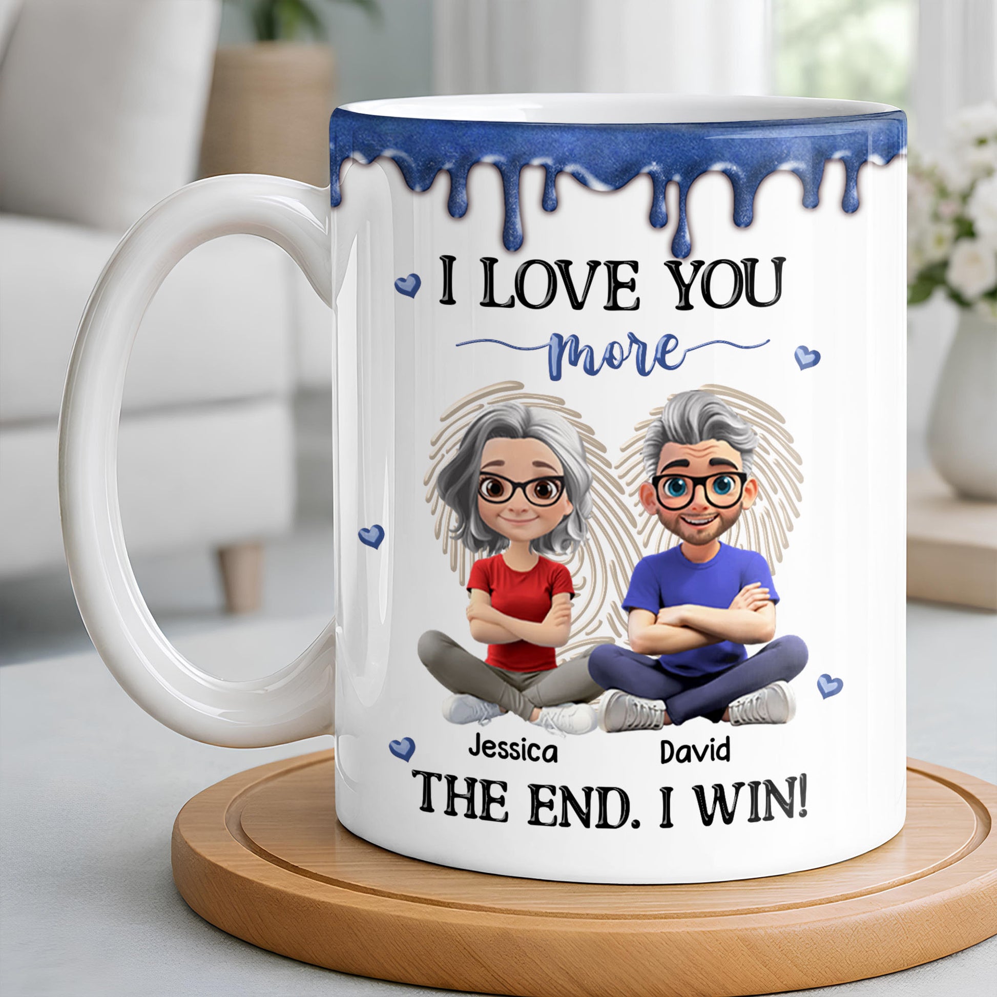 I Love You More, The End I Win, Cartoon Couple