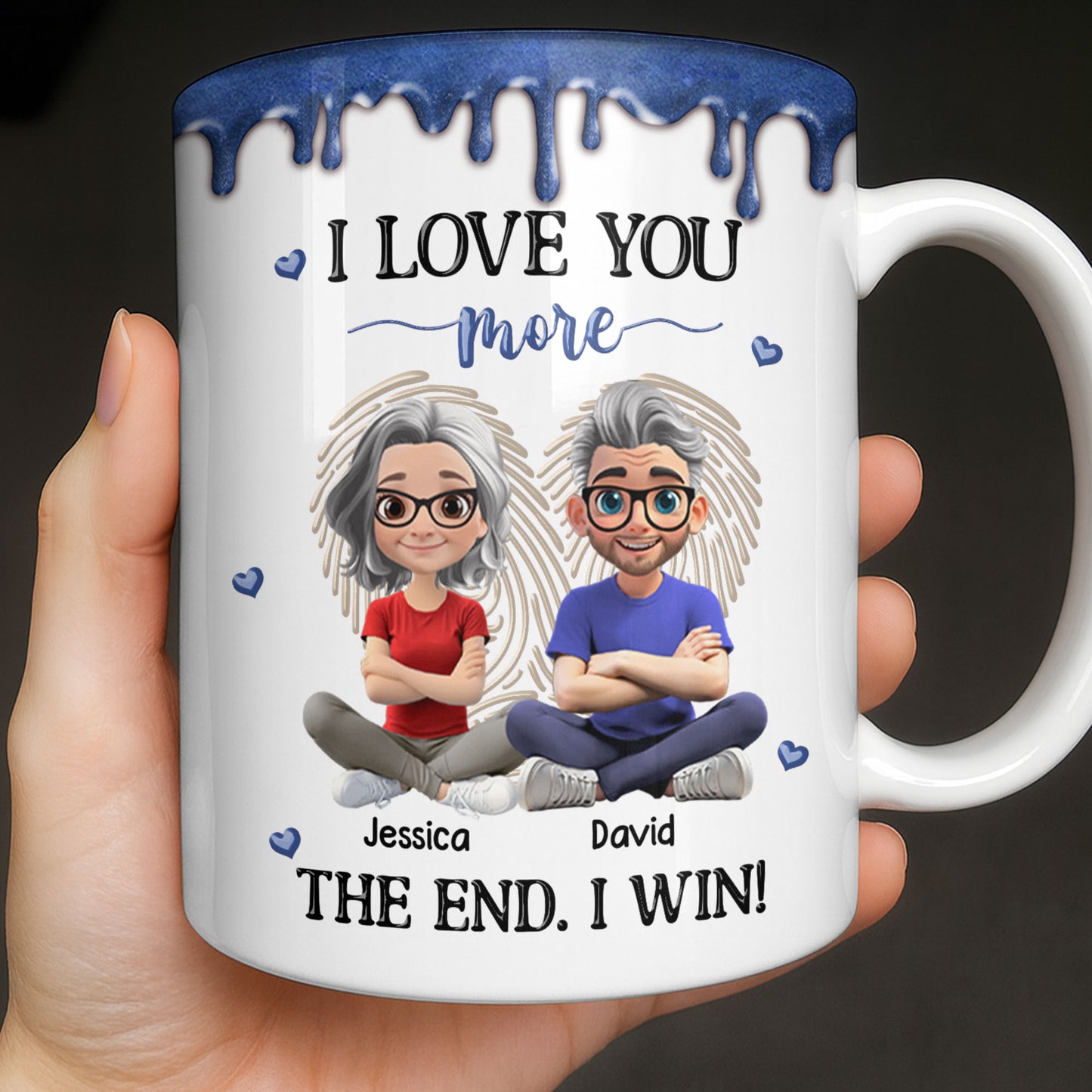 I Love You More, The End I Win, Cartoon Couple