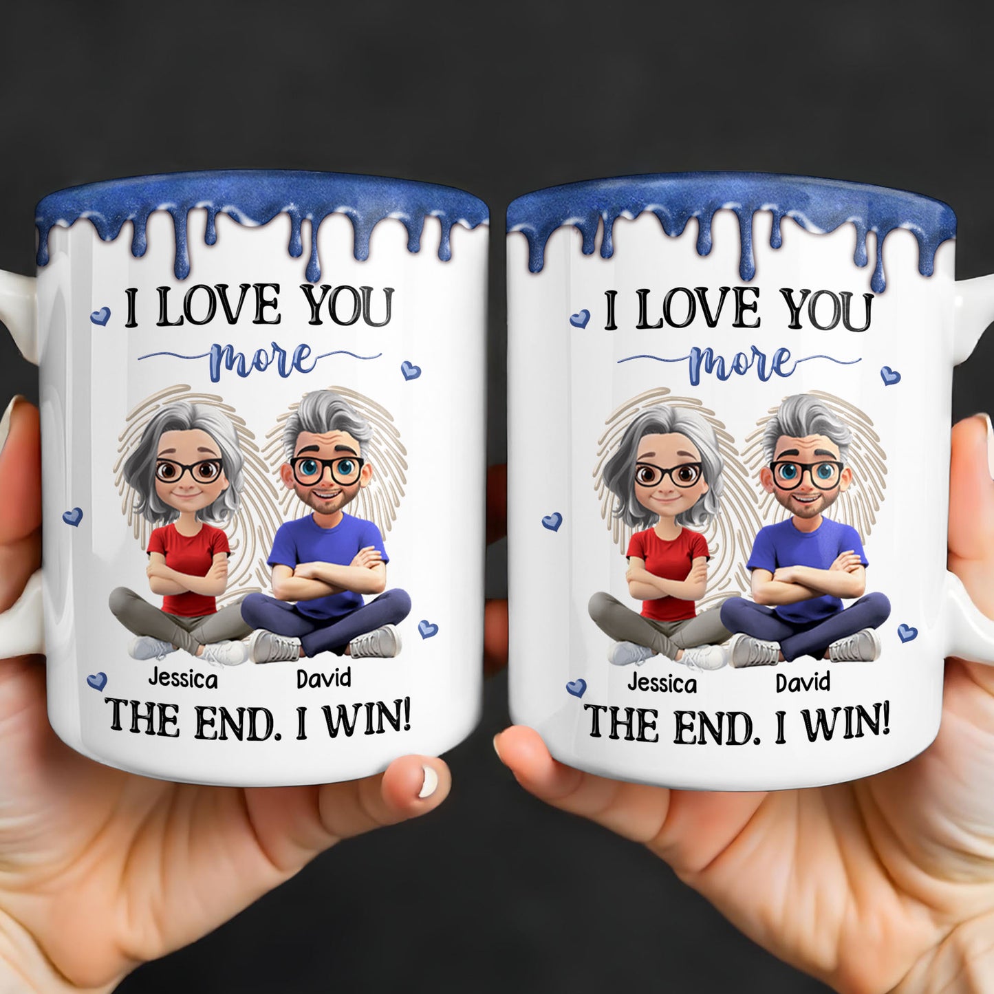 I Love You More, The End I Win, Cartoon Couple