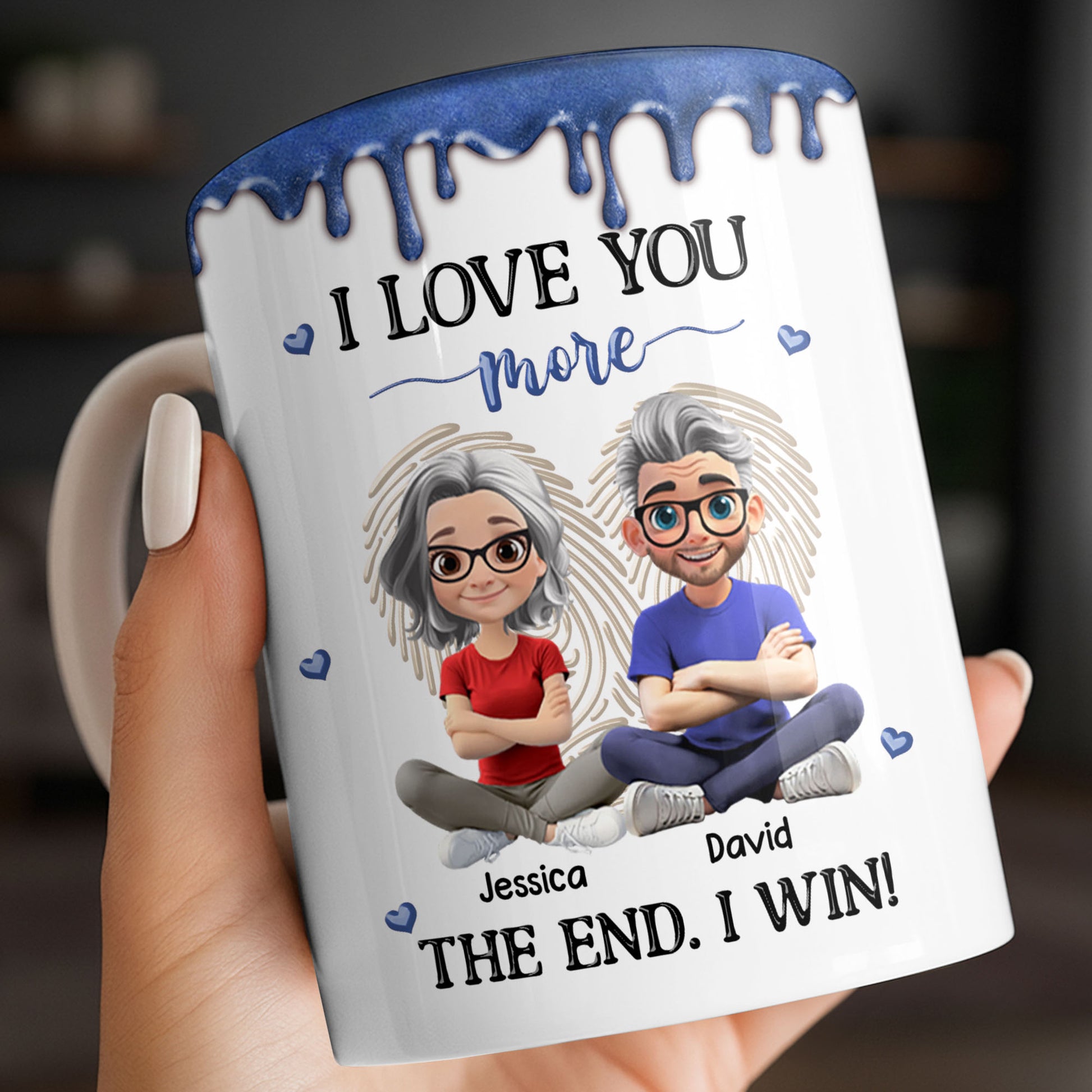 I Love You More, The End I Win, Cartoon Couple