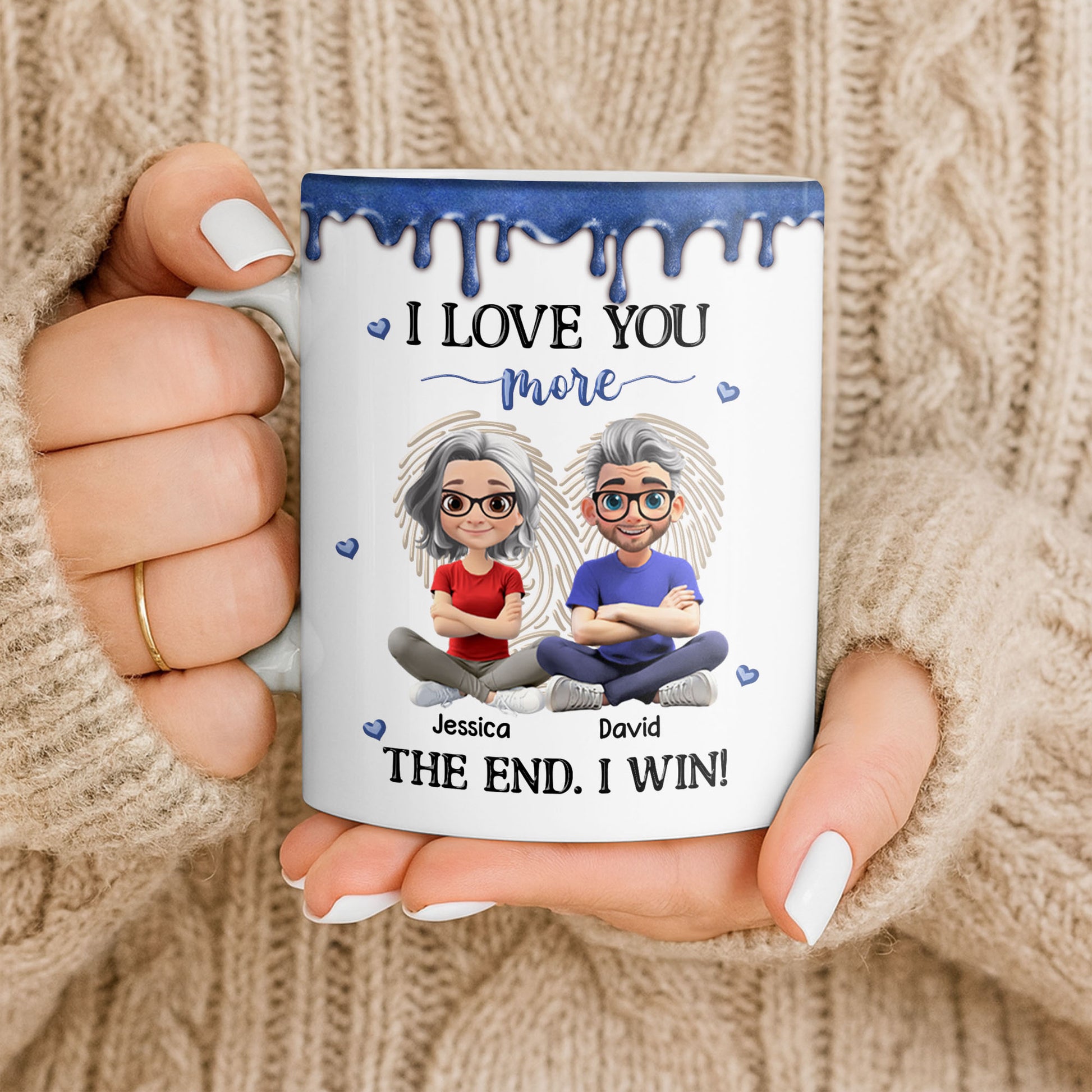 I Love You More, The End I Win, Cartoon Couple