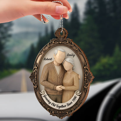 Growing Old Together Since With Elderly Couple