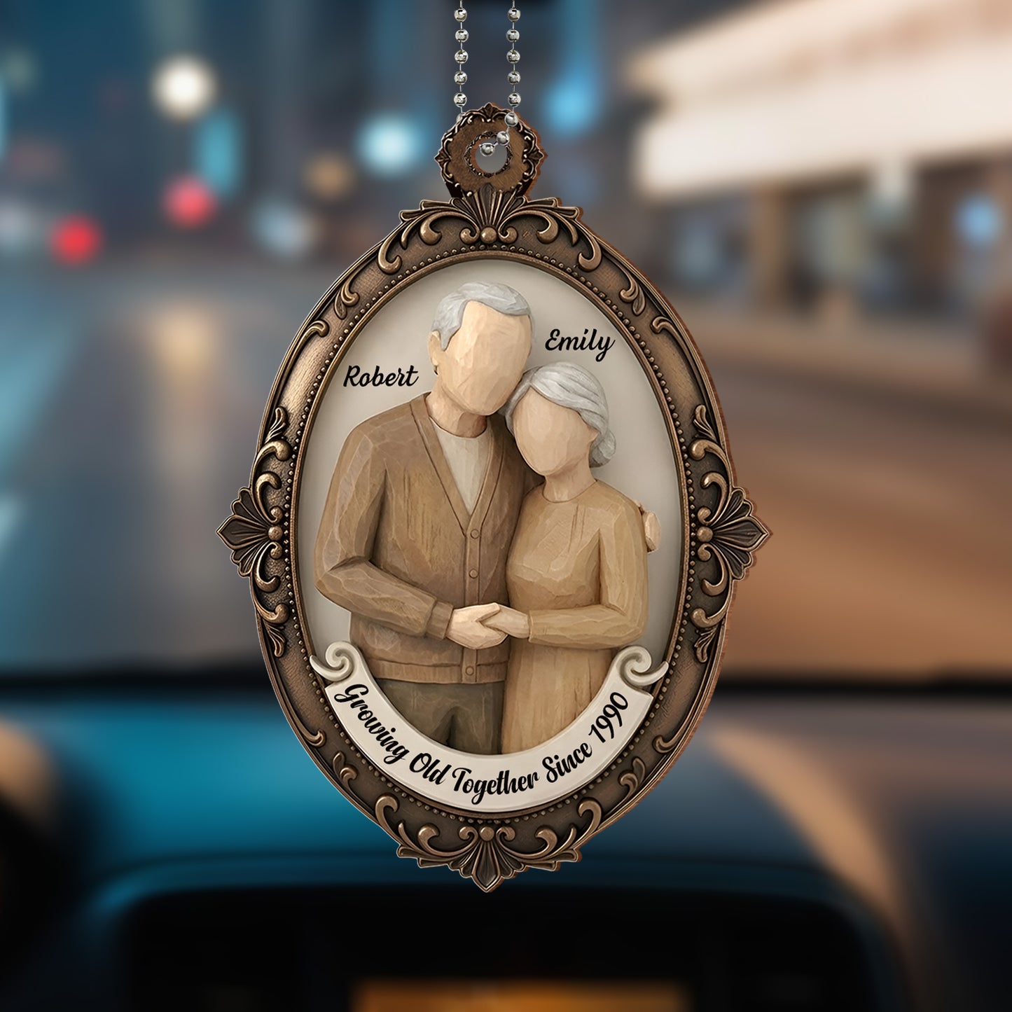 Growing Old Together Since With Elderly Couple