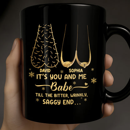 It's You And Me Babe, Heart And Stars Design