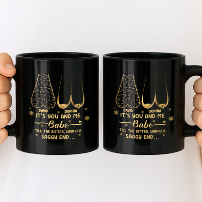 It's You And Me Babe, Heart And Stars Design