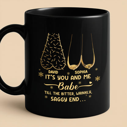 It's You And Me Babe, Heart And Stars Design