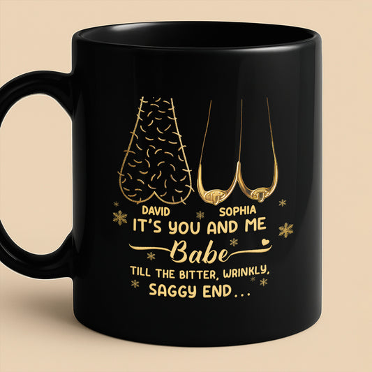 It's You And Me Babe, Heart And Stars Design