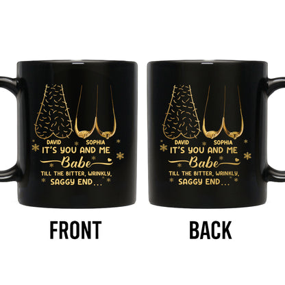 It's You And Me Babe, Heart And Stars Design