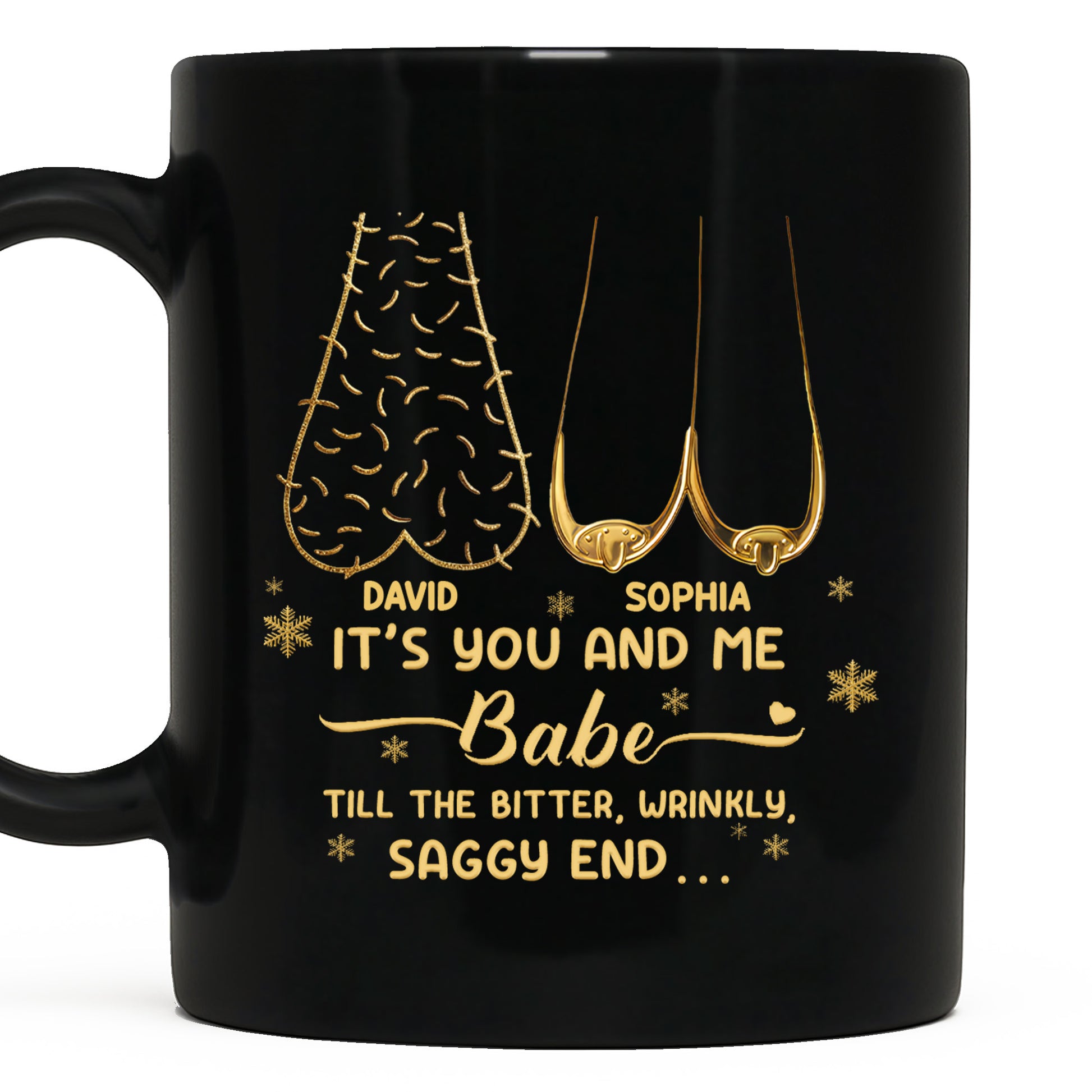 It's You And Me Babe, Heart And Stars Design