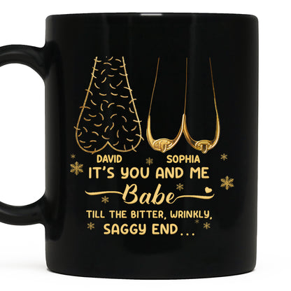 It's You And Me Babe, Heart And Stars Design