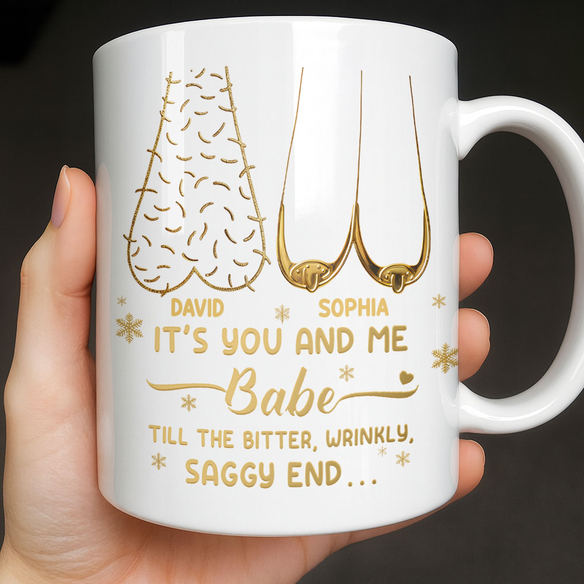 It's You And Me Babe, Older Couple Figures