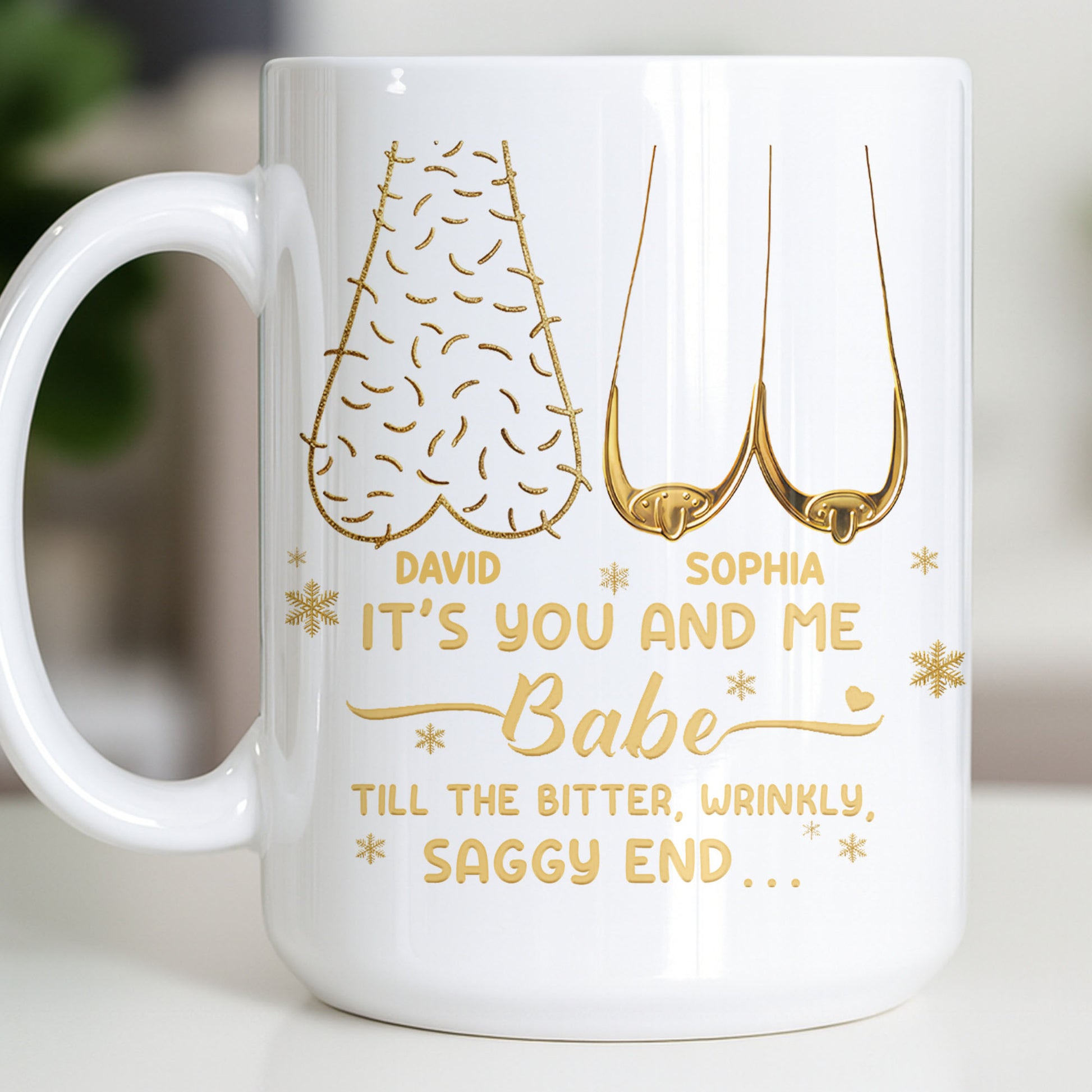 It's You And Me Babe, Older Couple Figures