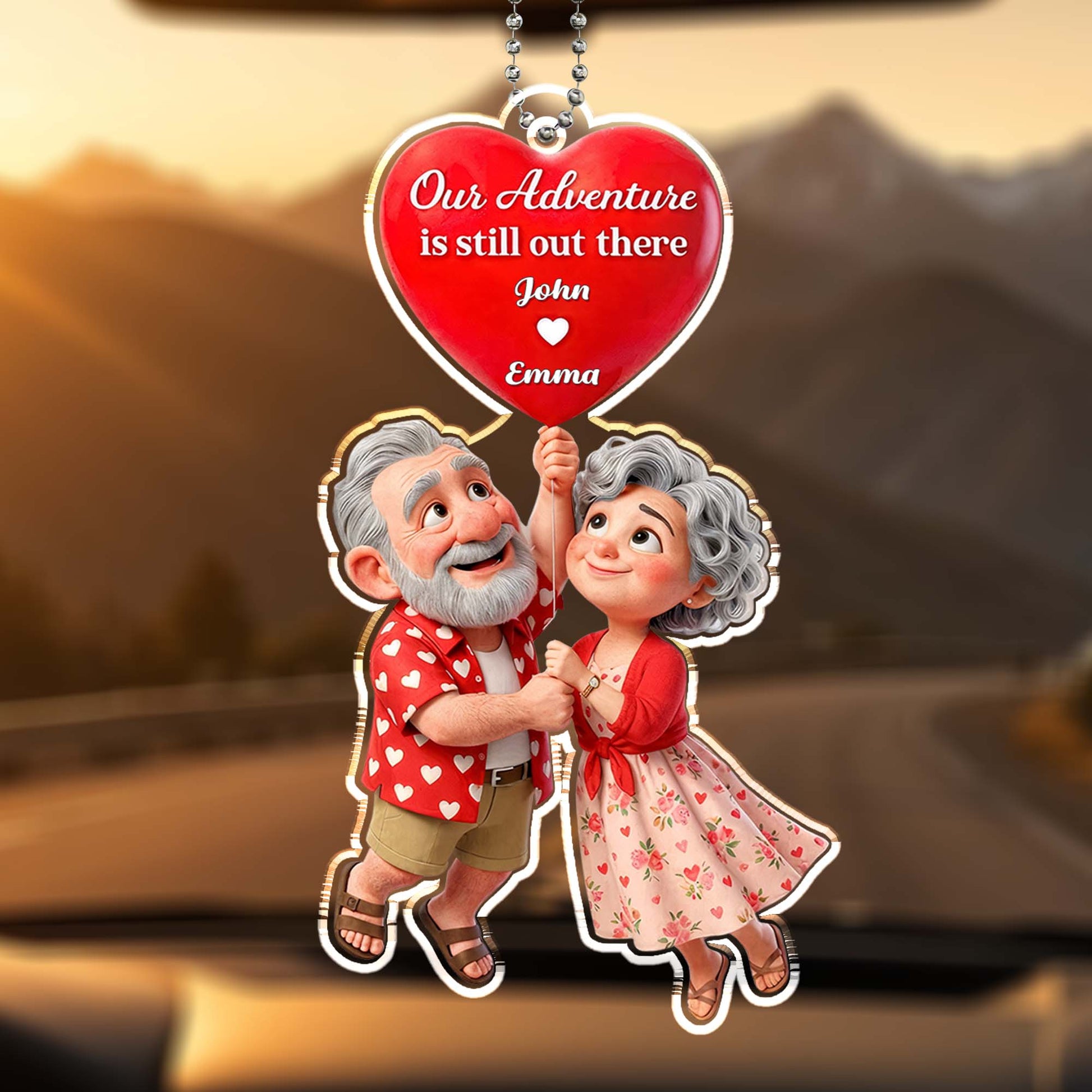 Our Adventure Is Still Out There, Elderly Couple Heart