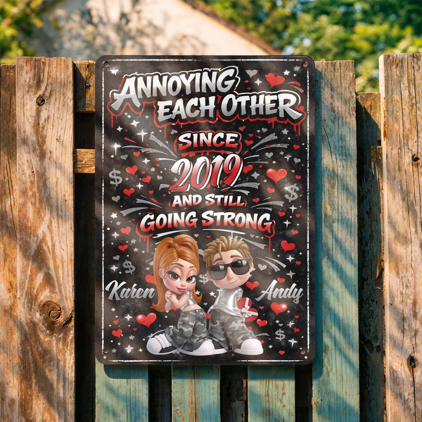 Annoying Each Other Since [Year], Hearts And Stars