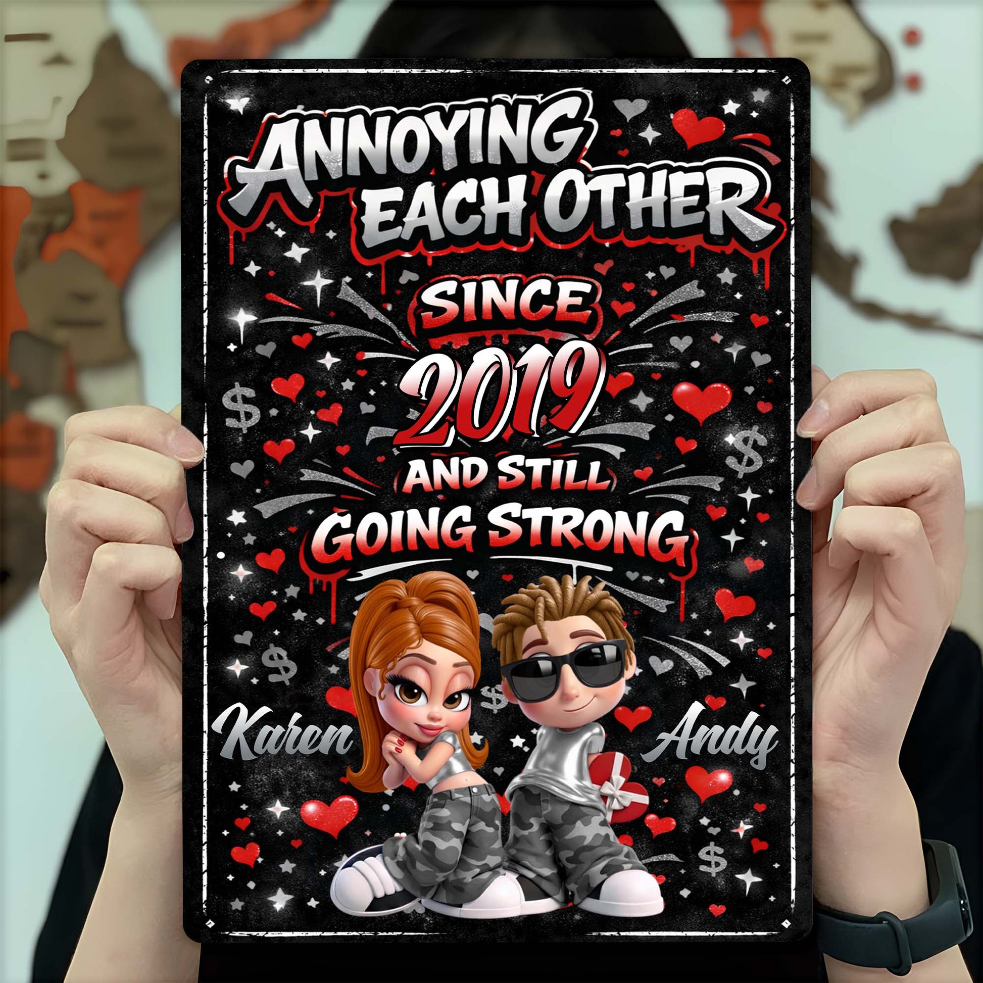 Annoying Each Other Since [Year], Hearts And Stars