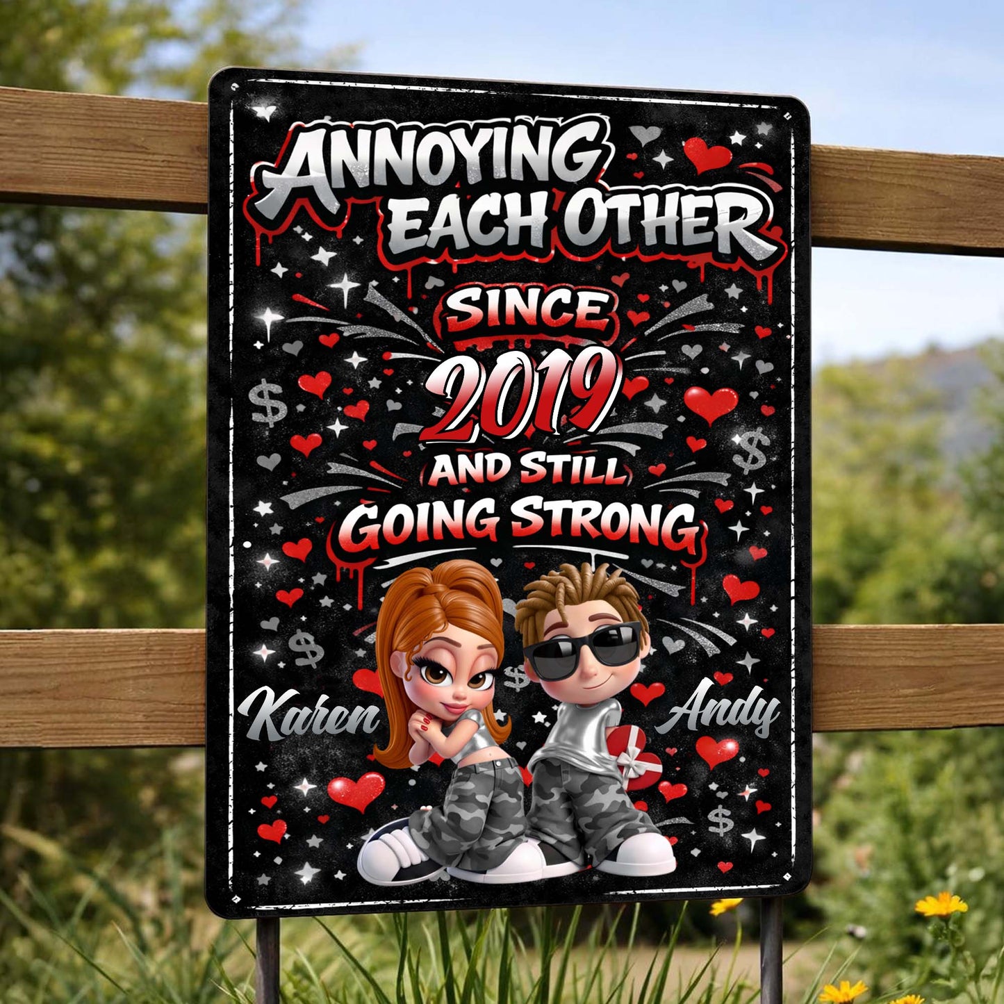 Annoying Each Other Since [Year], Hearts And Stars