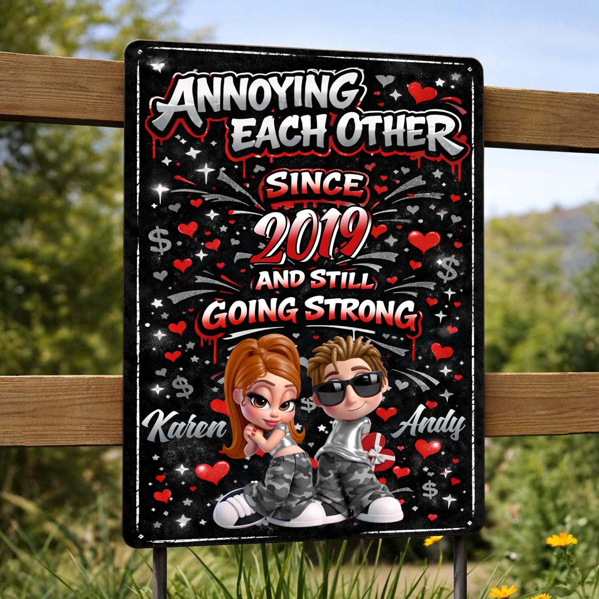 Annoying Each Other Since [Year], Hearts And Stars