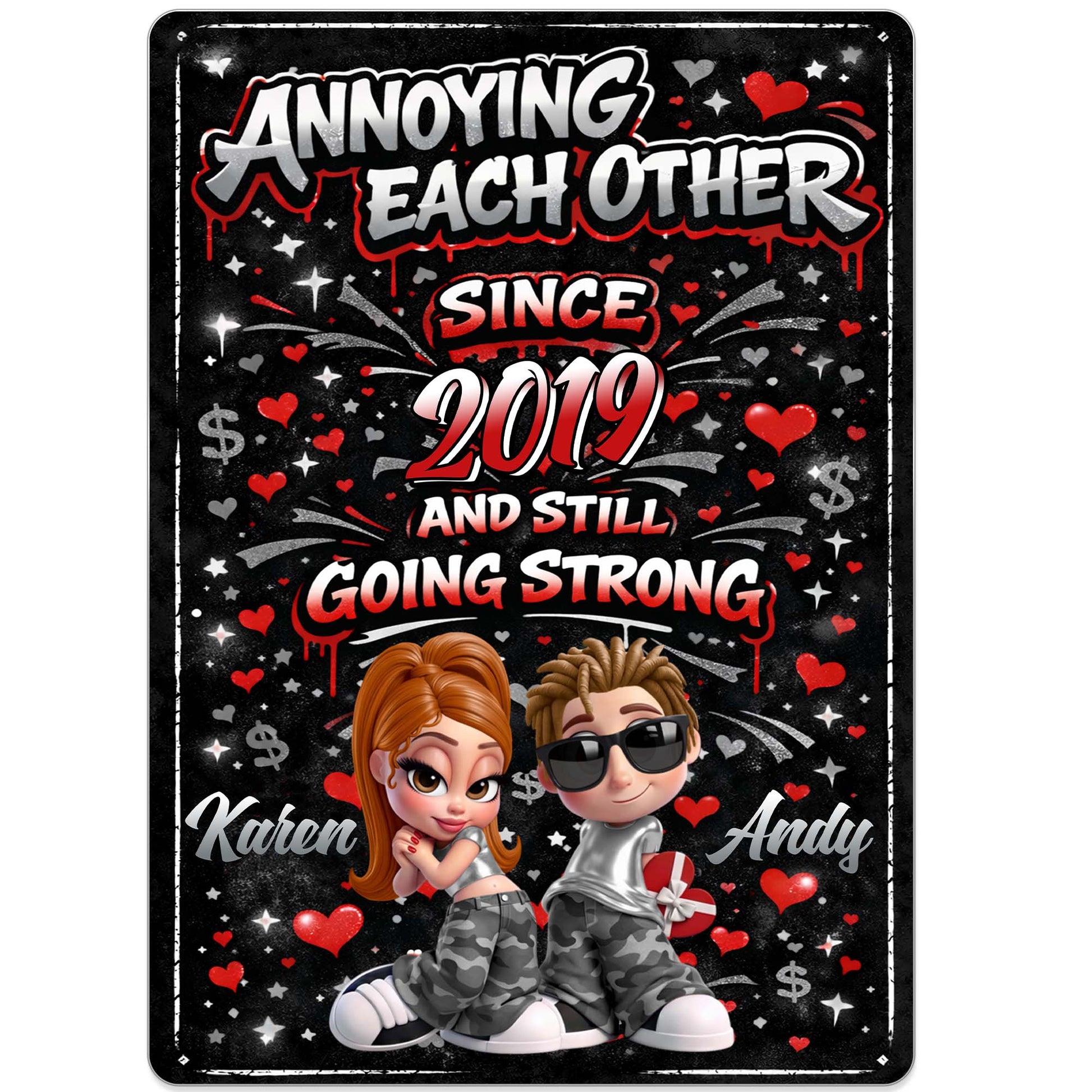 Annoying Each Other Since [Year], Hearts And Stars