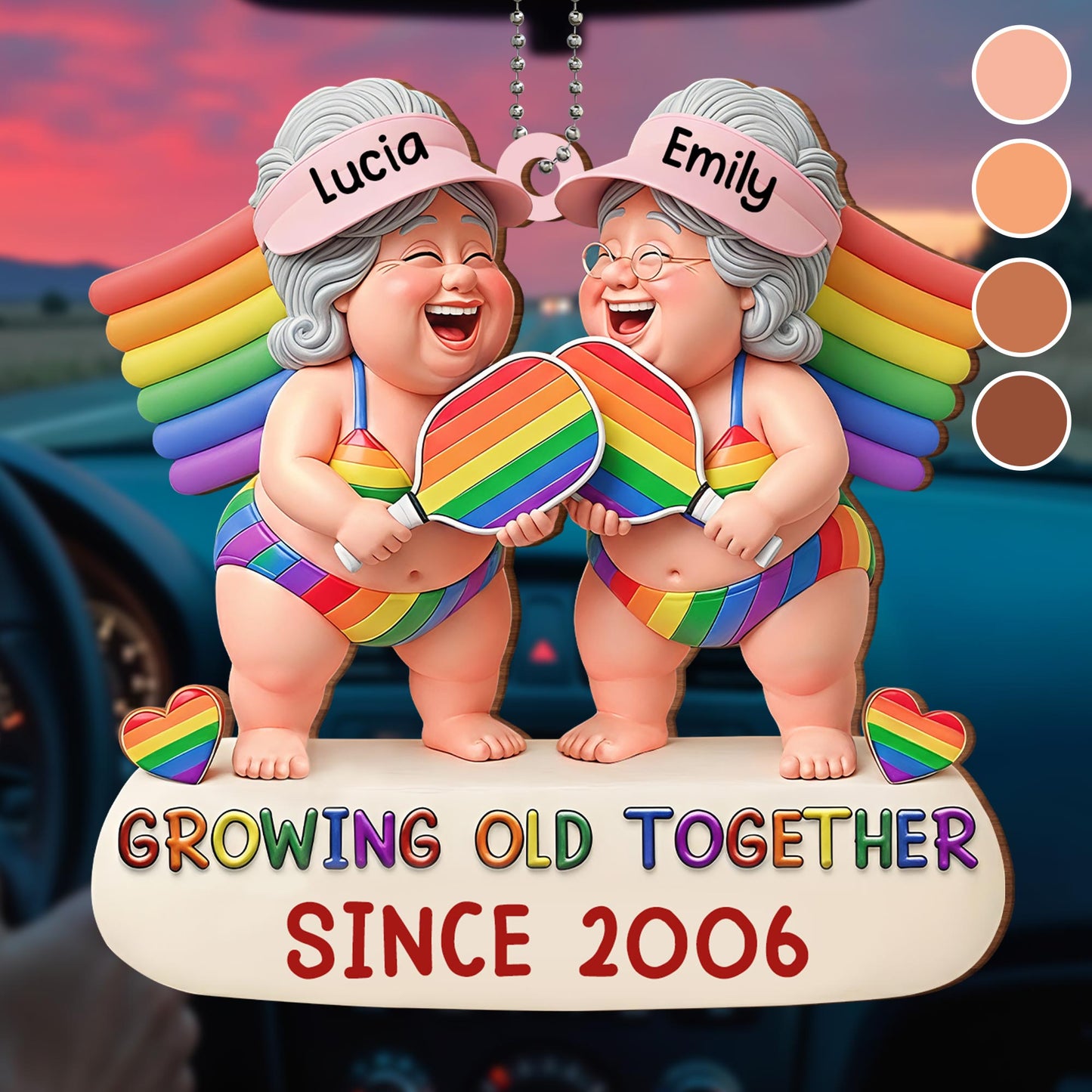 Growing Old Together Since, Rainbow Hearts