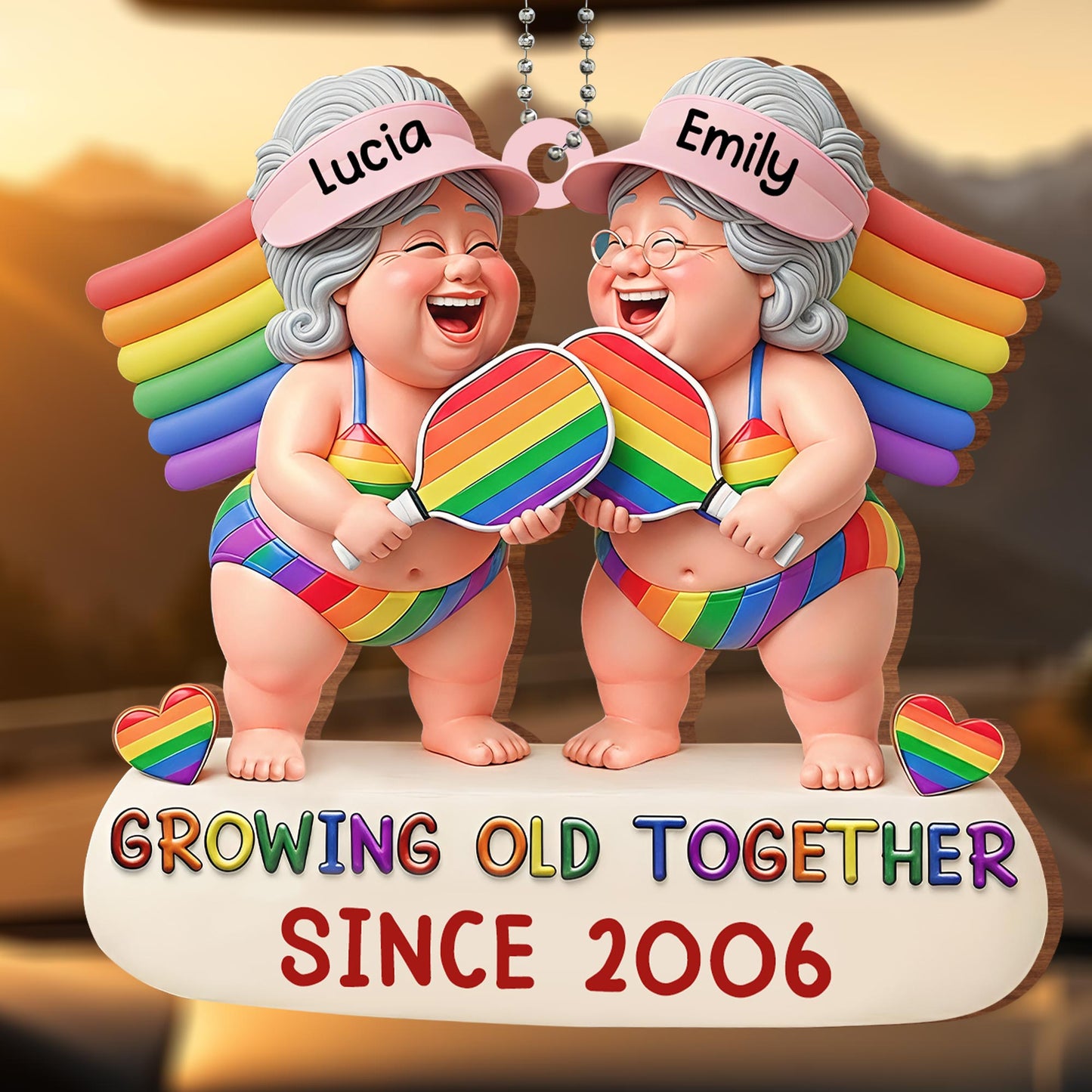 Growing Old Together Since, Rainbow Hearts
