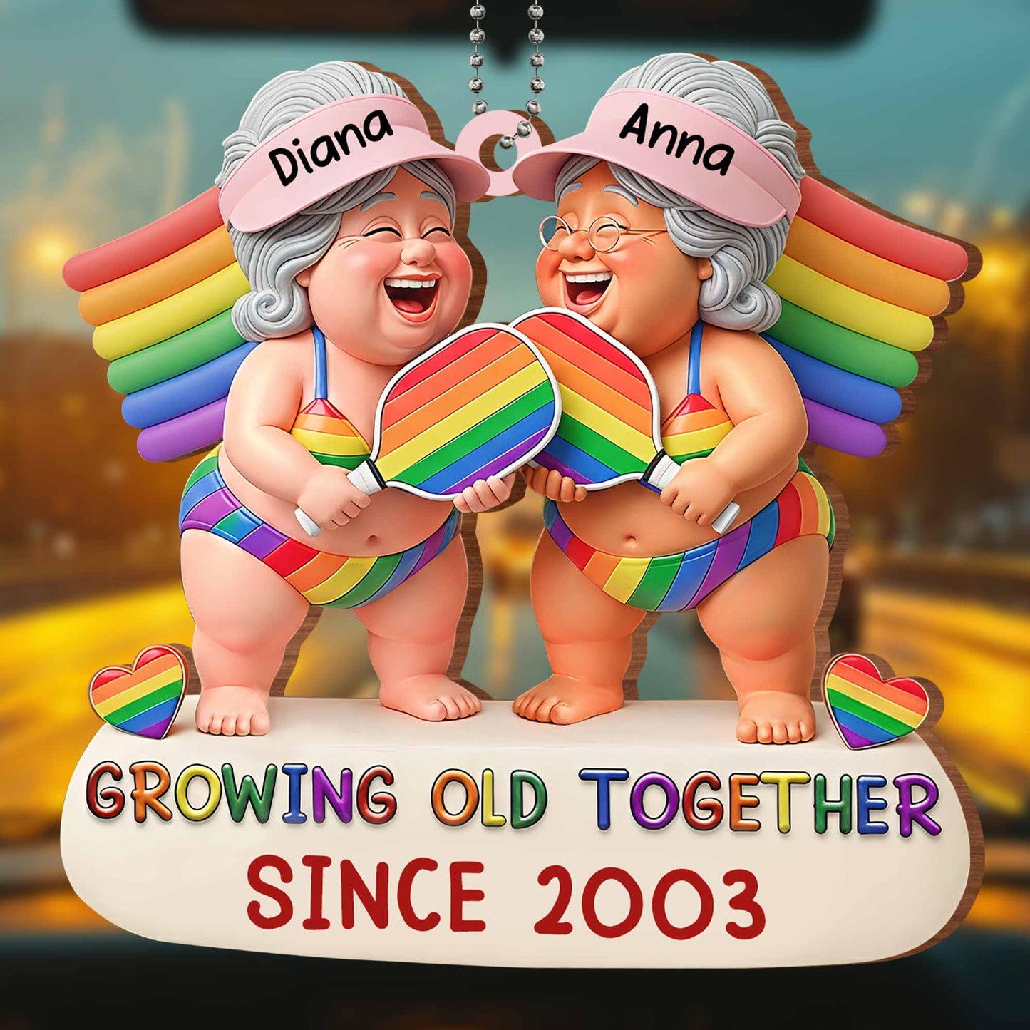 Growing Old Together Since, Rainbow Hearts