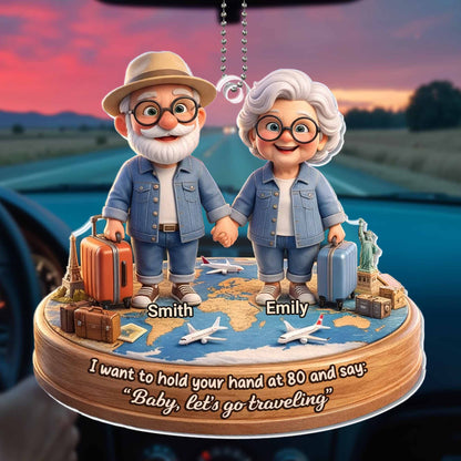 Hold Your Hand At 80 And Say Let's Go Traveling