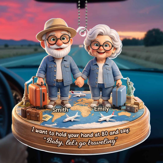 Hold Your Hand At 80 And Say Let's Go Traveling