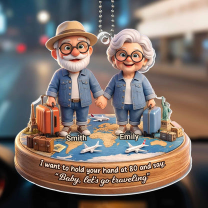 Hold Your Hand At 80 And Say Let's Go Traveling