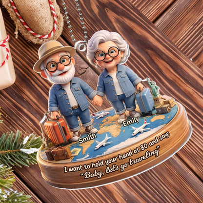 Hold Your Hand At 80 And Say Let's Go Traveling