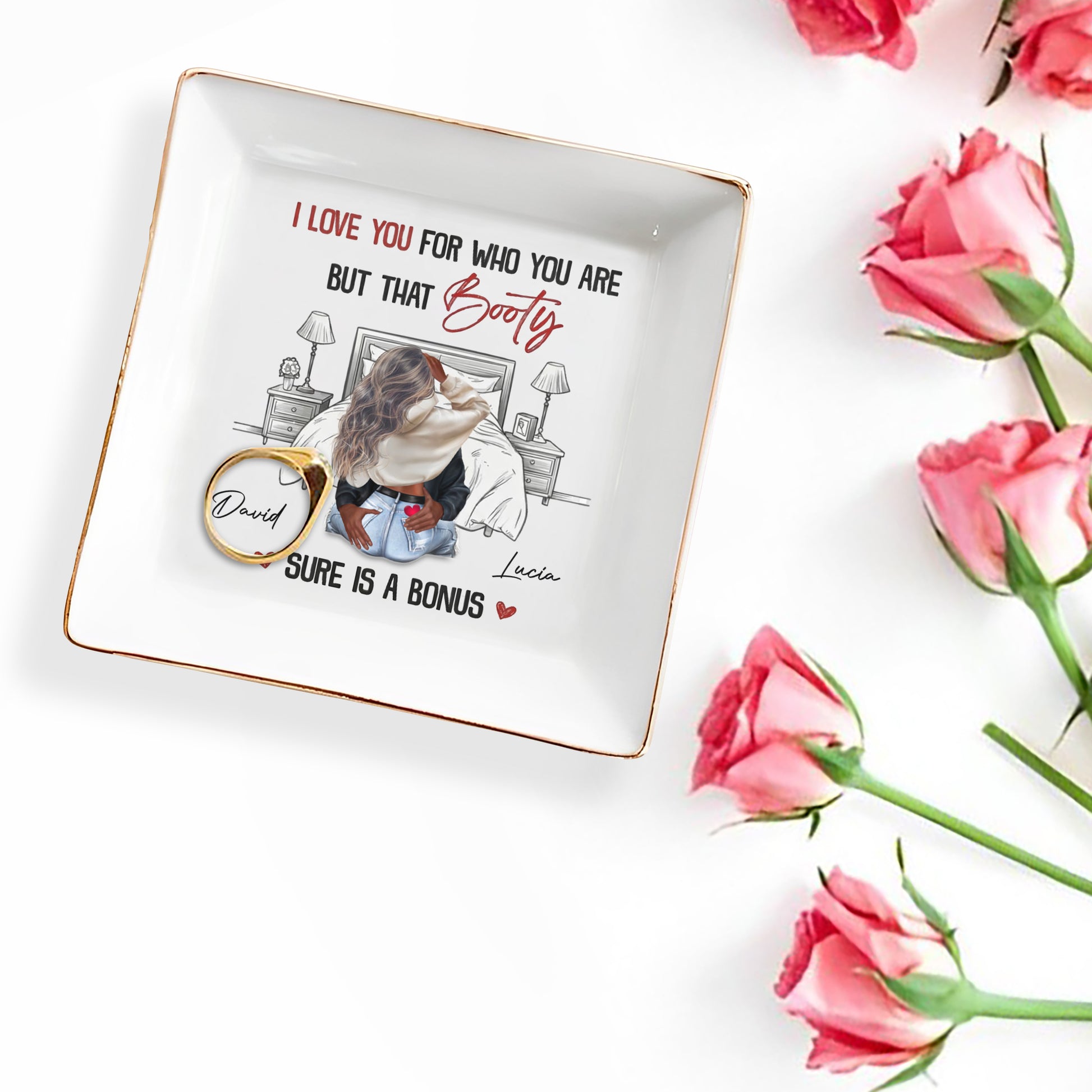 I Love You for Who You Are, Couple Embrace