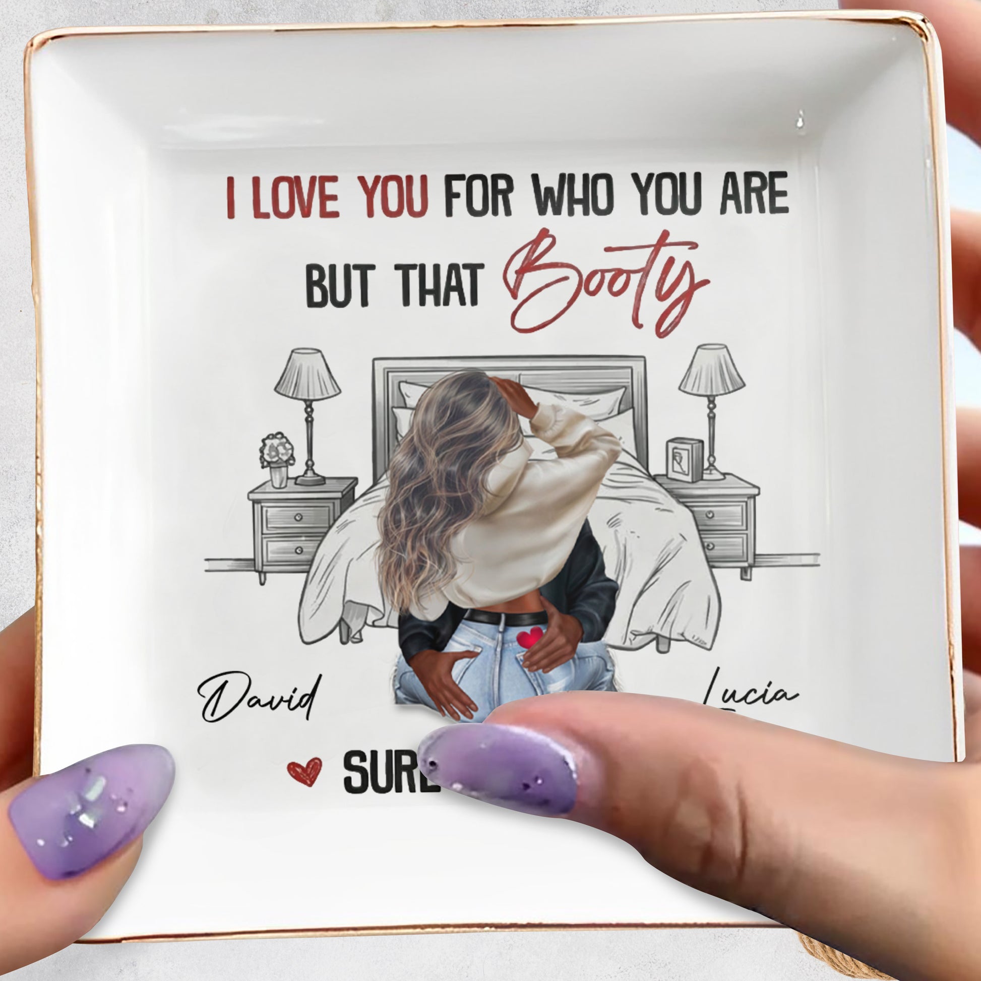 I Love You for Who You Are, Couple Embrace