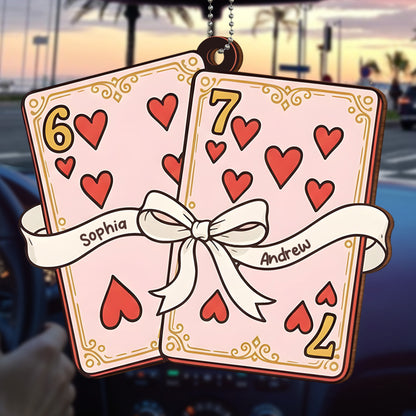 Celebrate Your Love With Customizable Hearts Playing Cards