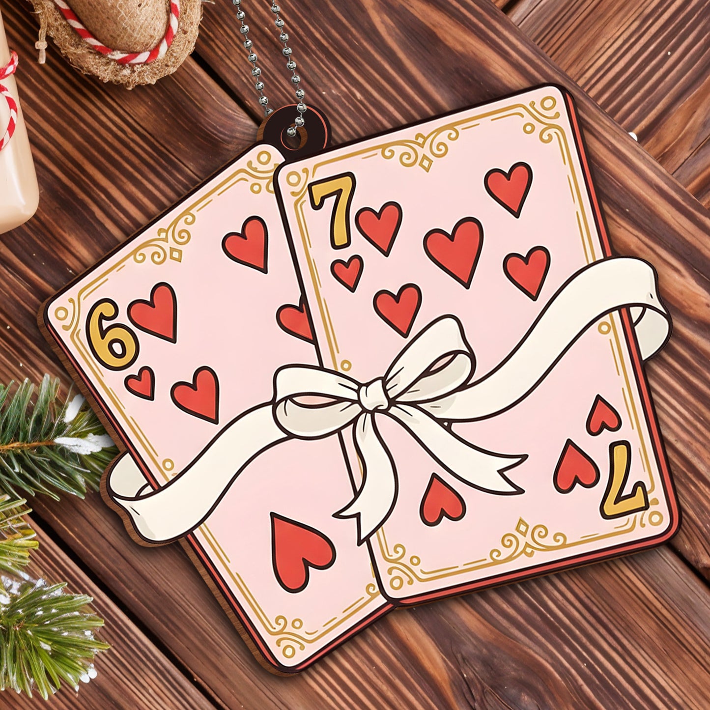 Celebrate Your Love With Customizable Hearts Playing Cards