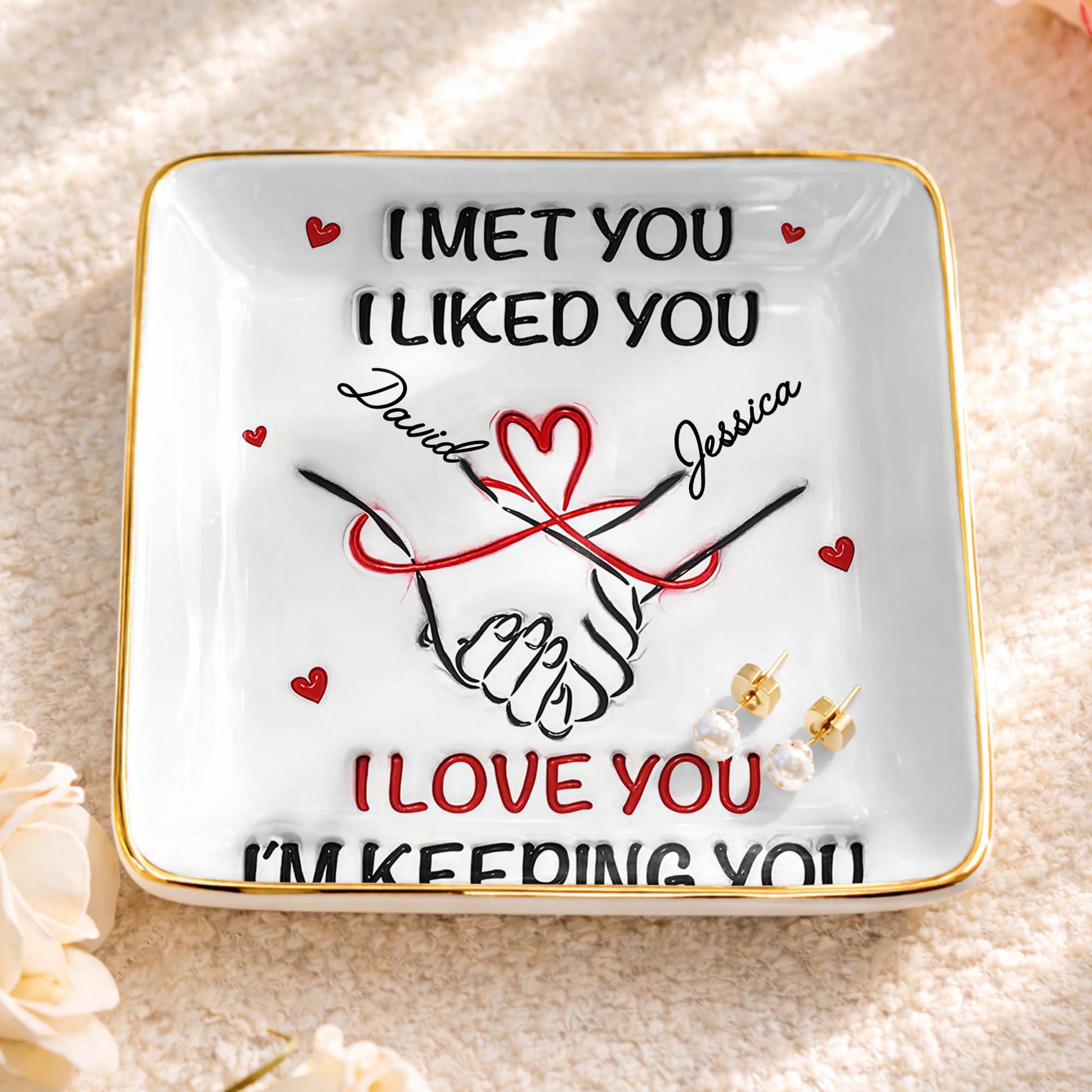 I Met You, I Liked You, Hearts, Hand Holding