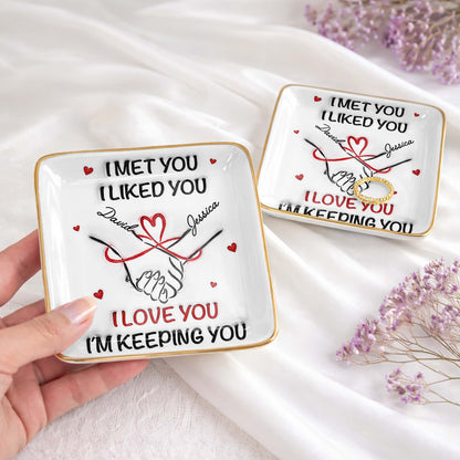 I Met You, I Liked You, Hearts, Hand Holding