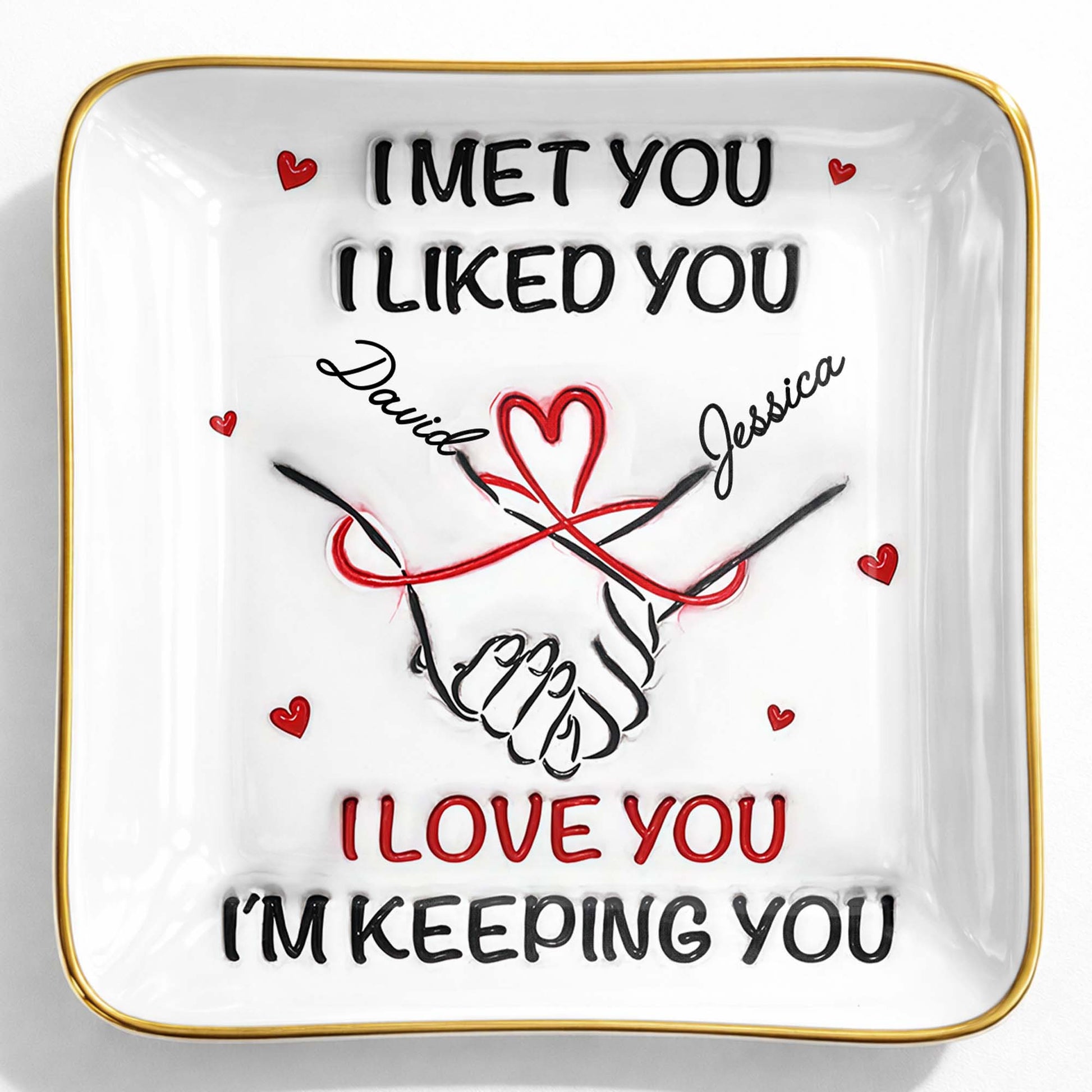 I Met You, I Liked You, Hearts, Hand Holding