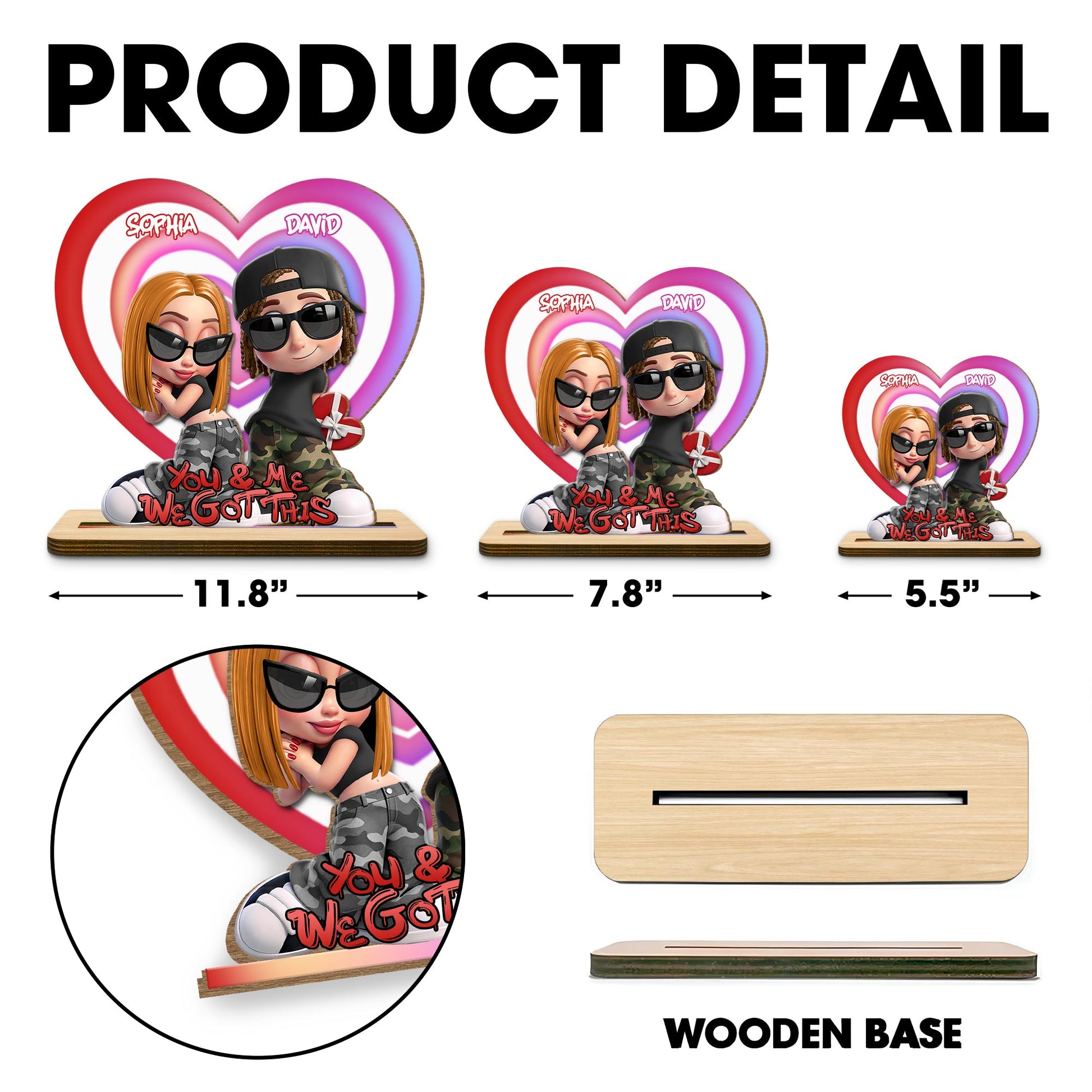 You & Me We Got This, Hearts And Sunglasses