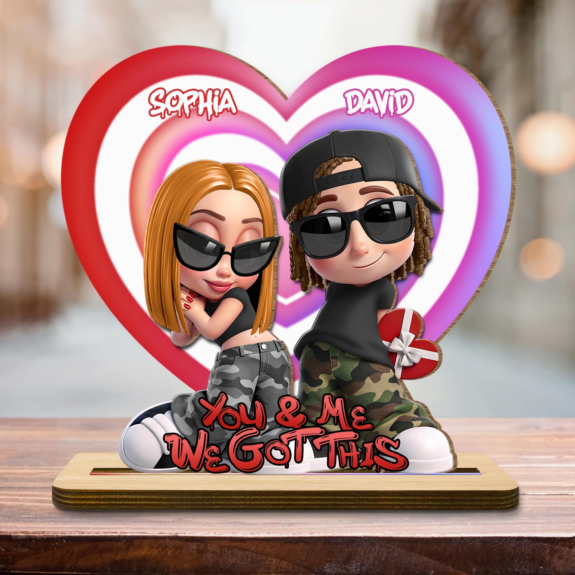 You & Me We Got This, Hearts And Sunglasses