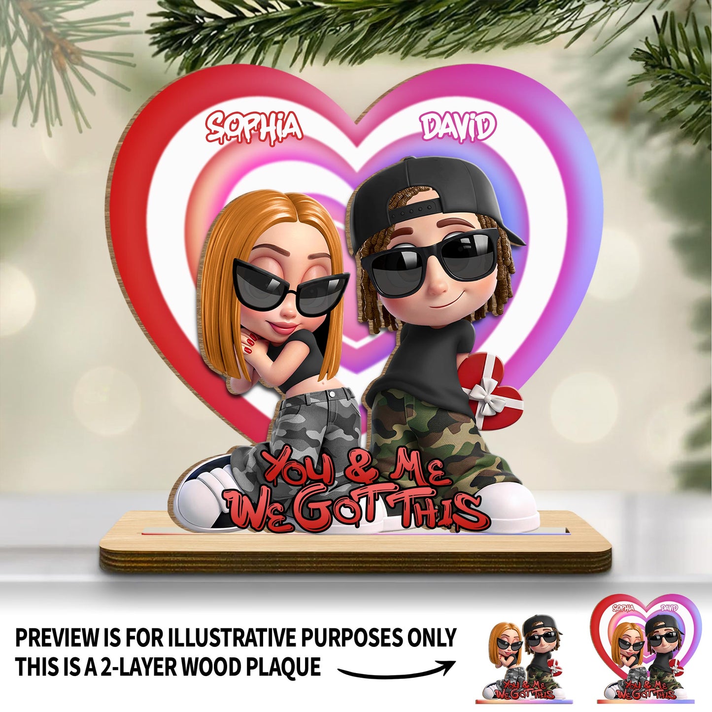 You & Me We Got This, Hearts And Sunglasses